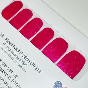 Color Street Nail Strips + FREE SET! | All Fun and Fiesta (Glittery Magenta)
